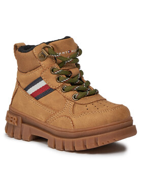 Tommy Hilfiger Tommy Hilfiger Μποτίνια T1B5-33155-0316524 Καφέ