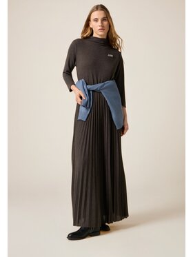 Oltre Oltre Abito da sera 7072J000959N013 Grigio A-Line Fit