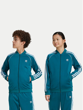 adidas adidas Felpa adicolor SST IY7452 Turchese Regular Fit