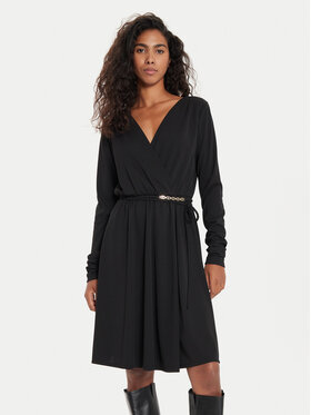 TWINSET TWINSET Coctailkleid 241TE2054 Schwarz Regular Fit