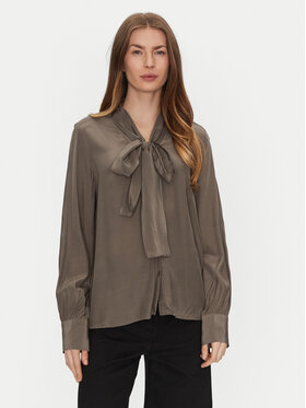 Gap Gap Bluse 618636-00 Braun Regular Fit