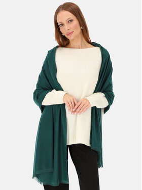 Potis & Verso Potis & Verso Szal GŁADKI Zielony