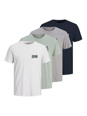 Jack & Jones Jack & Jones Marškinėlių komplektas Geplas 12288304 Spalvota Regular Fit