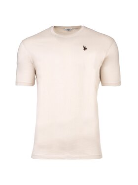 U.S. Polo Assn. U.S. Polo Assn. T-Shirt 28710 Beżowy Comfort Fit
