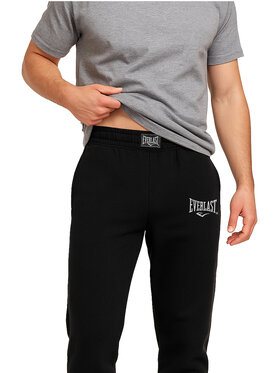 Everlast Everlast Spodnie dresowe SPD001 Czarny Comfortable Fit