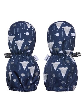 Kombi Kombi Rękawice narciarskie Baby Bear Infant Granatowy