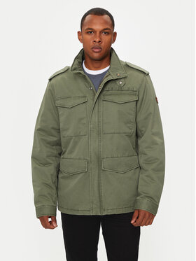 Wrangler Wrangler Geacă Field 112357273 Verde Regular Fit