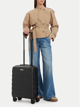 GINO ROSSI GINO ROSSI Самолетен куфар за ръчен багаж CEO-GIN-S-001-05-BLACK3 Черен