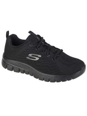 Skechers Skechers Sneakersy Graceful - Get Connected Czarny