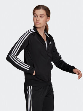 Adidas Jopa Primegreen Essentials Warm-Up Slim 3-Stripes Track Top H48443 Črna Slim Fit