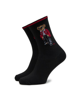 Polo Ralph Lauren Polo Ralph Lauren Чорапи дълги дамски 455923572001 Черен
