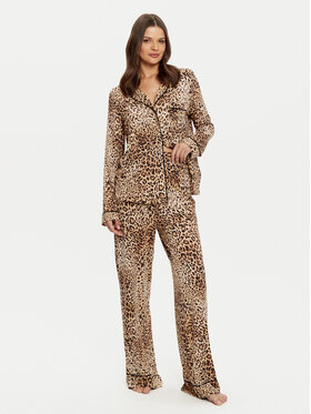 Guess Guess Pidžaama O5RX08 KCIN2 Pruun Regular Fit