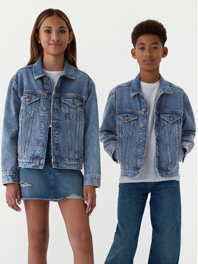 Gap Gap Geacă de blugi 523213-00 Albastru Regular Fit