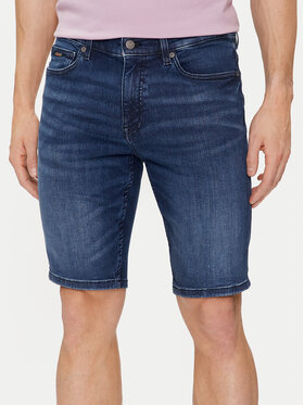 BOSS Boss Дънкови шорти Delaware BC-C 50513494 Син Slim Fit
