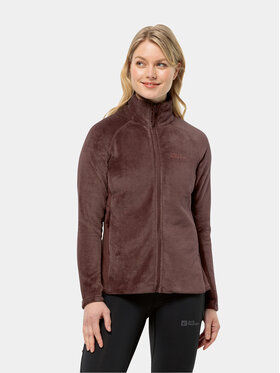 Jack Wolfskin Jack Wolfskin Fleece Rotwand Fz 1711421 Μπορντό Regular Fit