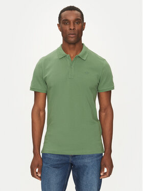 Mustang Mustang Polokošile Pierre 1016295 Zelená Slim Fit