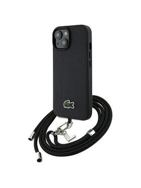 Lacoste Lacoste Etui na telefon Apple iPhone 15 Czarny