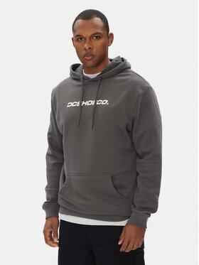 DC DC Majica dugih rukava ADYSF03145 Siva Regular Fit