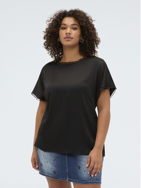 Fiorella Rubino Fiorella Rubino Bluzka 2009L000666N033 Czarny Regular Fit