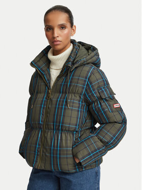 Hunter Hunter Kurtka zimowa HARW0023262 Khaki Regular Fit