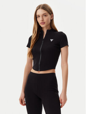 Guess Guess Palaidinė V5GP25 KCRS2 Juoda Regular Fit