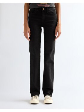Wrangler Wrangler Jeansy STRAIGHT Czarny Straight Leg