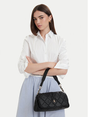 Tommy Hilfiger Tommy Hilfiger Дамска чанта Th Feminine Shoulder Bag AW0AW18717 Черен