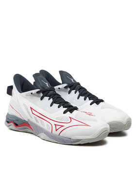 Mizuno Čevlji Za športe V Zaprtih Prostorih Wave Mirage 5 X1GA2350 Bela