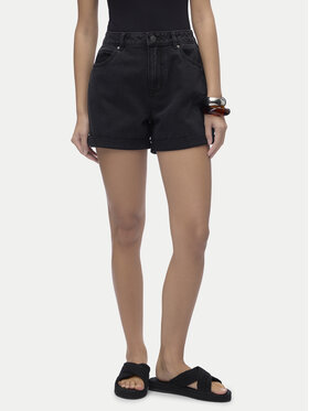 Vero Moda Vero Moda Farmer rövidnadrág Zuri 10279493 Fekete Regular Fit