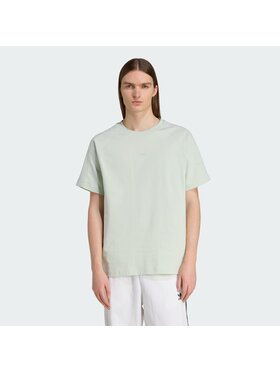 adidas adidas T-Shirt Premium Essentials Tee Zielony Loose Fit