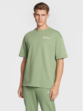 New Era New Era T-Shirt Food Graphic 60284765 Zielony Oversize