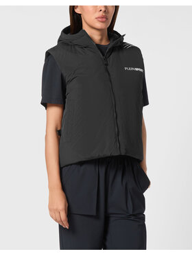 Plein Sport Plein Sport Kamizelka 22413 Czarny Regular Fit