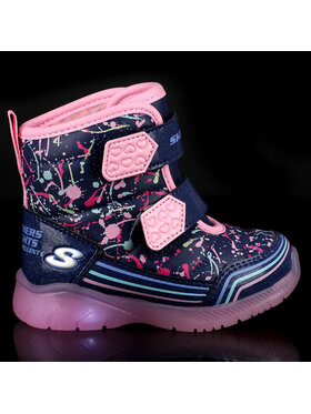 Skechers Čizme Za Snijeg Power Paint 302653N/NVMT Tamnoplava