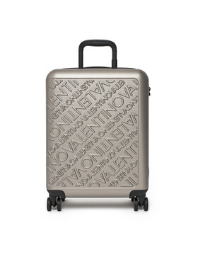 Valentino Valentino Βαλίτσα Καμπίνας Mars VV8MS01S Ασημί