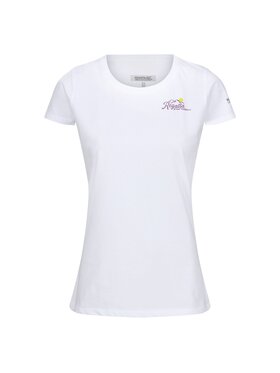 Regatta Regatta T-Shirt Breezed IV Biały Short Fit