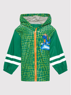 Playshoes Playshoes Kurtka przeciwdeszczowa 408403 M Zielony Regular Fit