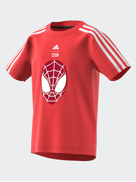 adidas adidas T-shirt IJ9056 Rosso Regular Fit