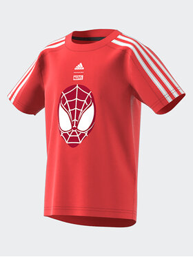 adidas adidas T-Shirt IJ9056 Rot Regular Fit