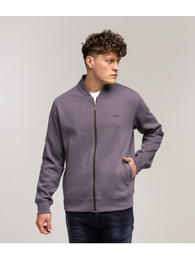 Lee Cooper Lee Cooper Bluza ANTON 4315 Fioletowy Regular Fit
