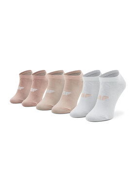 4F 4F Skarpety krótkie H4L22-SOD003 Różowy