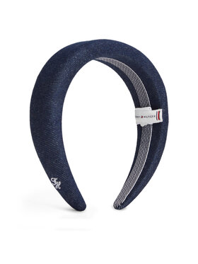 Tommy Hilfiger Tommy Hilfiger Στέκα μαλλιών Denim Logo Padded Headband AW0AW18661 Σκούρο μπλε