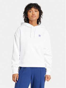 adidas adidas Mikina Adibreak IS2435 Bílá Loose Fit