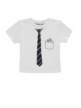 Kanz Kanz T-Shirt 2032853-1000 Biały Basic Fit