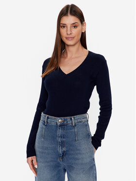 United Colors Of Benetton United Colors Of Benetton Pulover 1091D4625 Mornarsko modra Regular Fit