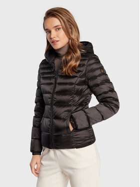 RefrigiWear RefrigiWear Пухено яке Mead W97600 RA0035 Черен Regular Fit