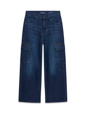 Guess Kids Guess Kids Spodnie materiałowe 184852 Niebieski Regular Fit