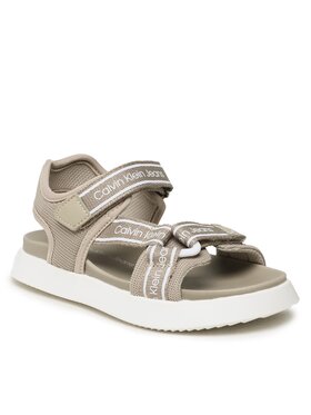 Calvin Klein Jeans Calvin Klein Jeans Sandały Velcro Sandal V3B2-80619-0034 M Beżowy
