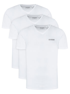 Guess Guess 3 t-kreklu kompleksts U5BG58 KCAM1 Balts Regular Fit
