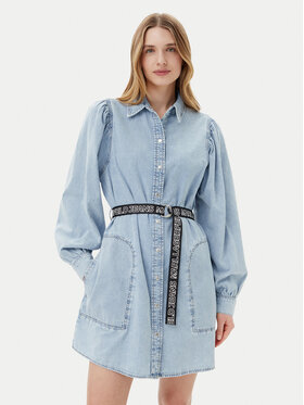 Karl Lagerfeld Jeans Karl Lagerfeld Jeans Džínové šaty A2W13022 Modrá Regular Fit