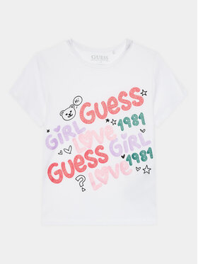 Guess Guess T-shirt K4RI03 K6YW4 Bianco Regular Fit